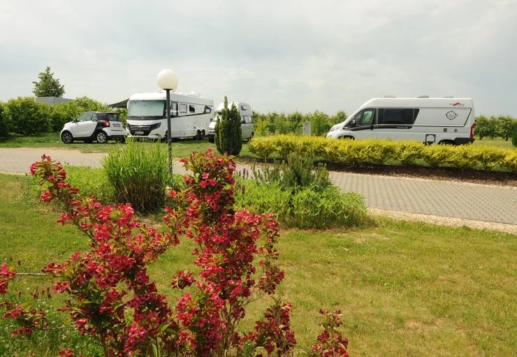 Wohnmobilstellplatz am Weingut Menk