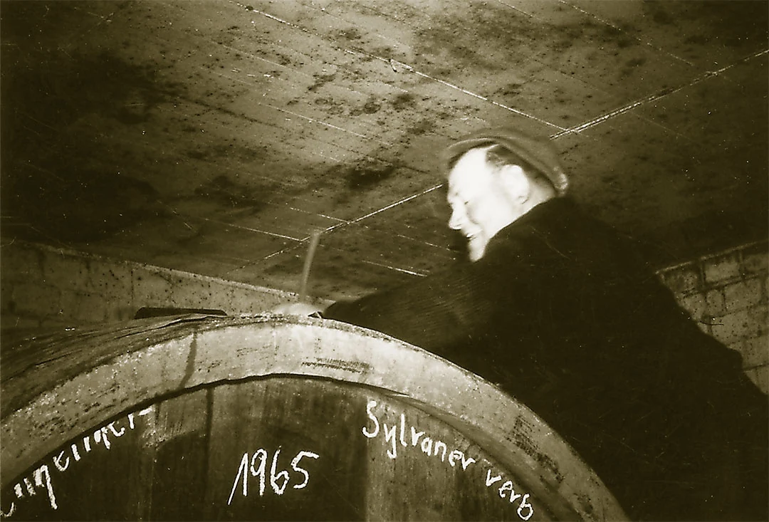 Historische Aufnahme - Weingut Klosterhof