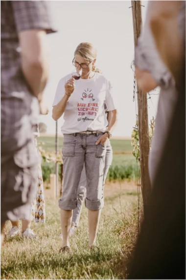 Weintest am Weinberg - Eva Vollmer