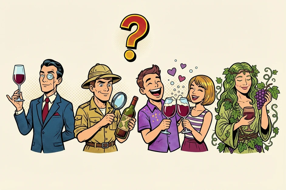 Wein-Quiz - Finde deinen Weintyp