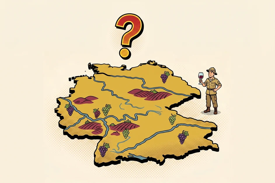 Wein-Quiz: Kennst du die deutschen Weinregionen?